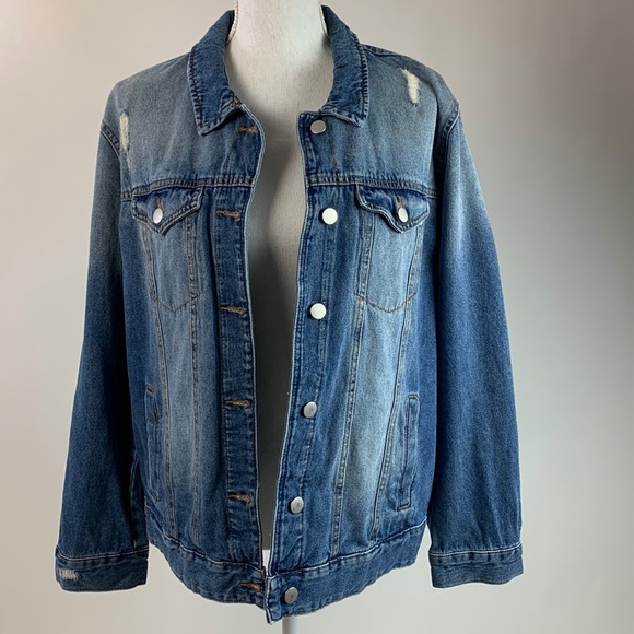 Abound Jackets & Blazers - Oversized Denim Jacket